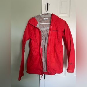 Columbia rain jacket
